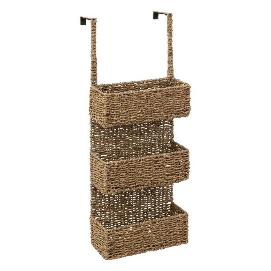 Cesto portaoggetti - Porta sospesa - 3 piani