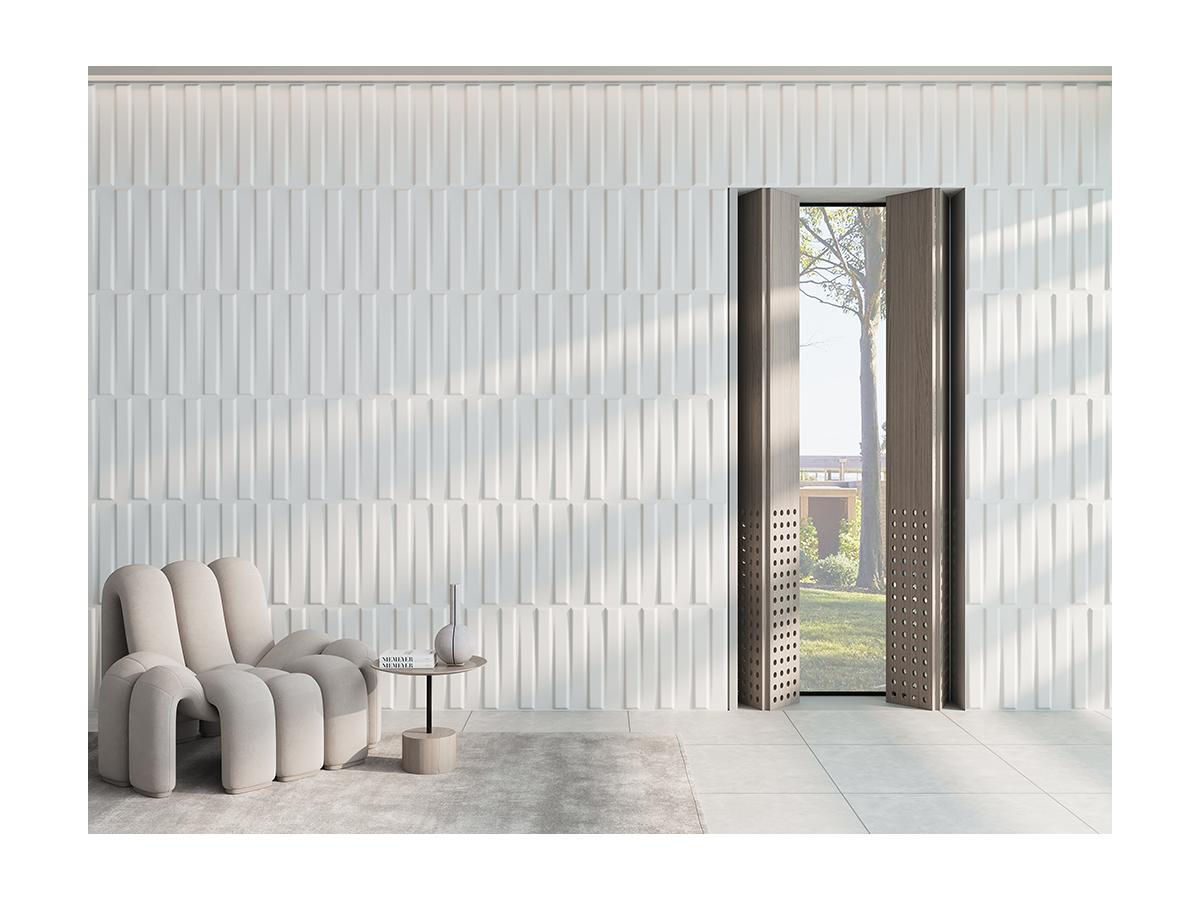 Image of 3D Wandpaneel Strait 1 Pack 3 m² Set aus Teilen 3D Wandpaneel Strait 1 Pack 3 m² Set aus Teilen