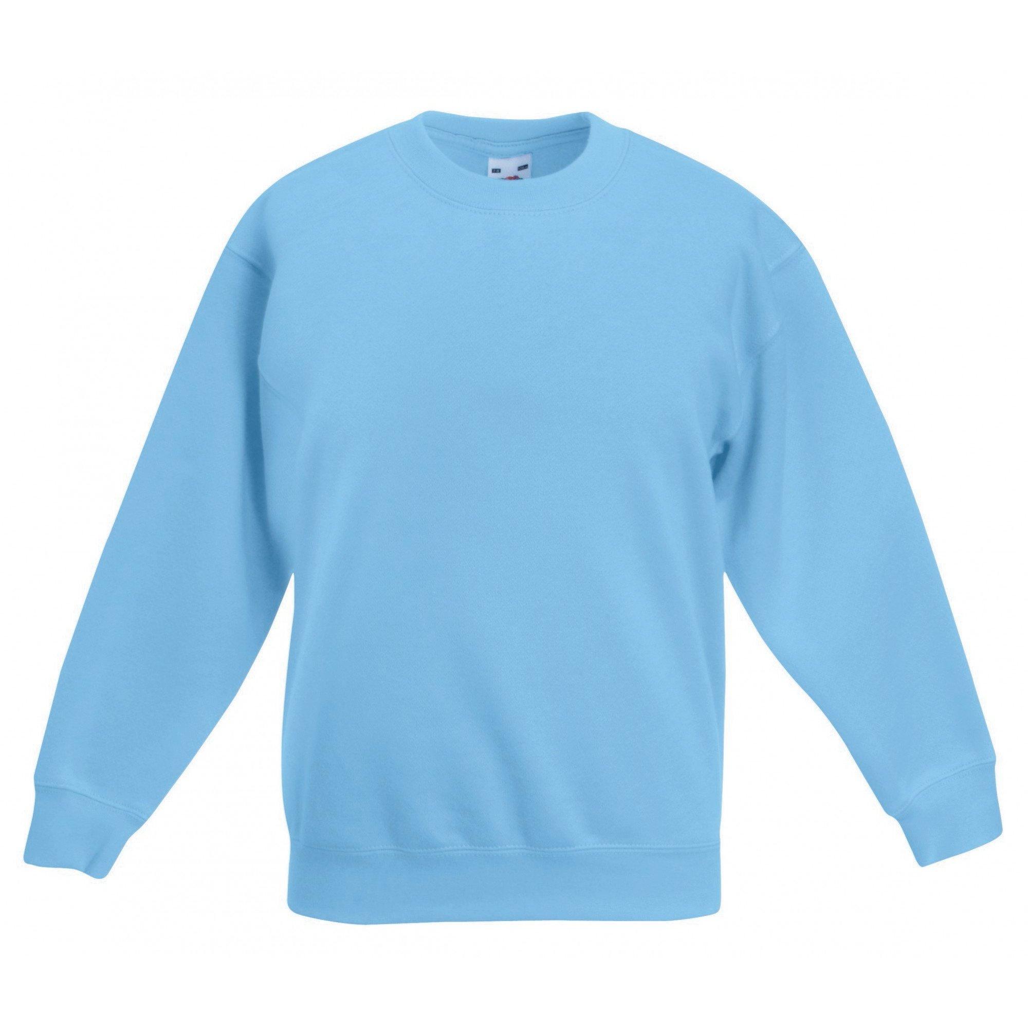 Image of Premium 7030 Sweatshirt Mädchen Himmelblau 7-8A