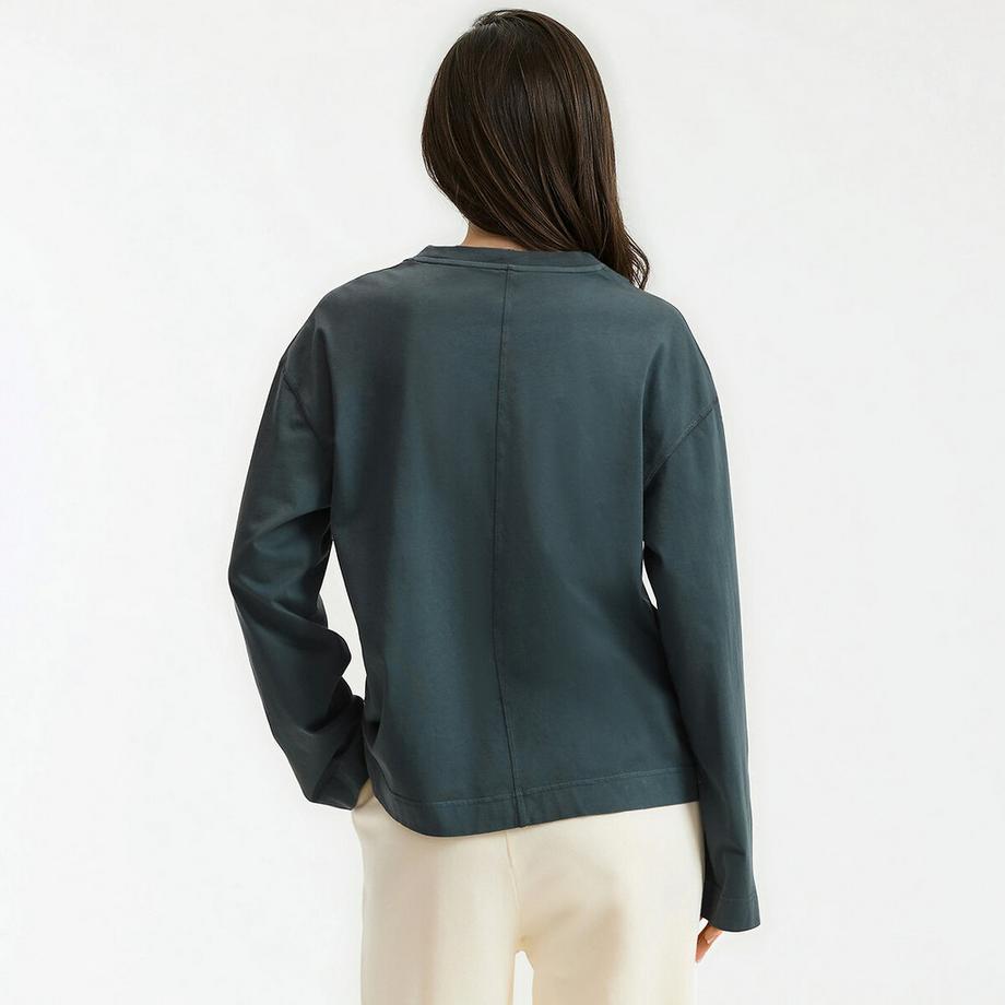 La Redoute Collections Oversize Langarm T-Shirt  