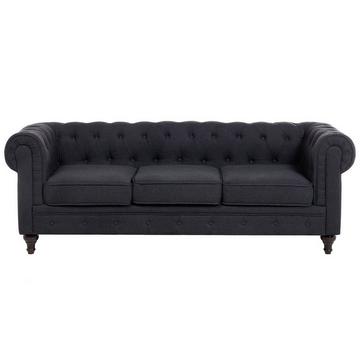 Divano 3 posti en Poliestere Glamour CHESTERFIELD