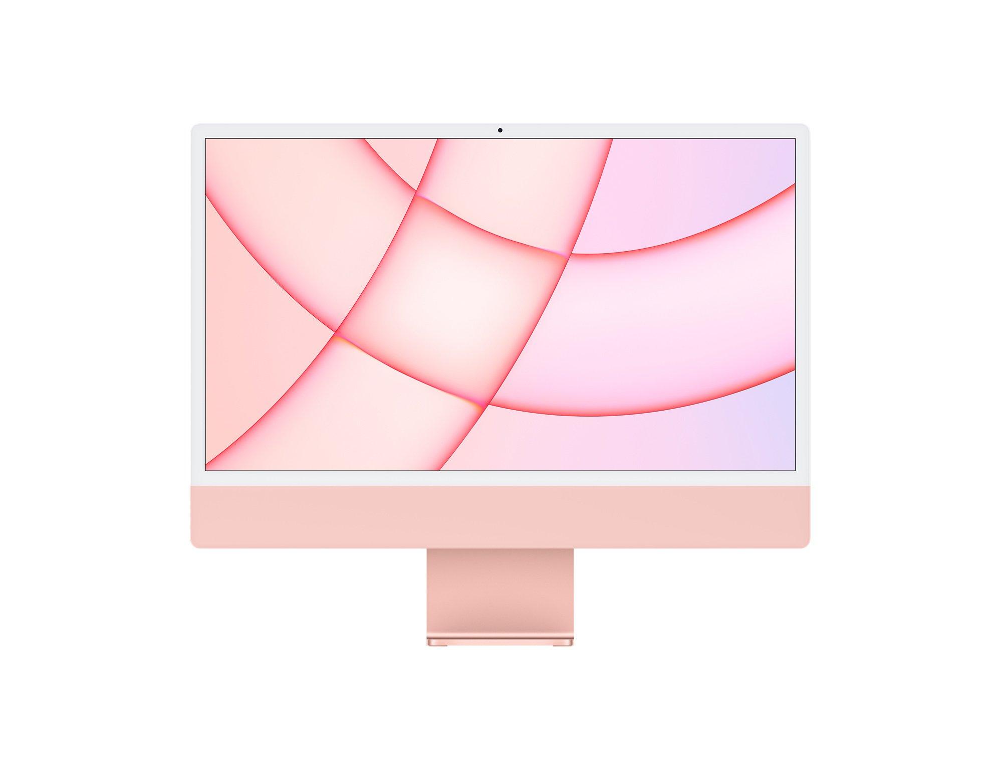 Image of Refurbished iMac 24" 2021 M1 3,2 Ghz 8 Gb 512 Gb SSD Rosa - Sehr guter Zustand