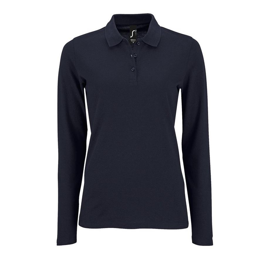 SOLS Pique Langarm Poloshirt  