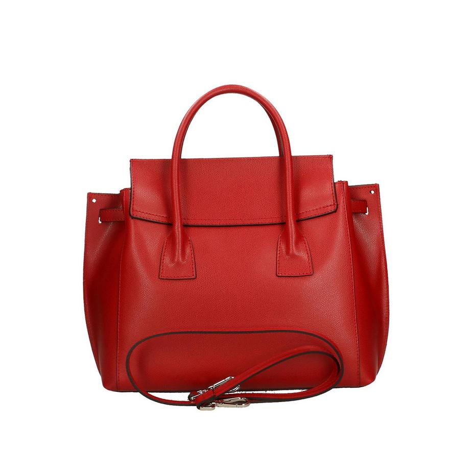 Gave Lux Lederhandtasche mit Bügelverschluss  