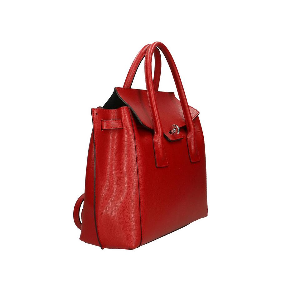 Gave Lux Lederhandtasche mit Bügelverschluss  