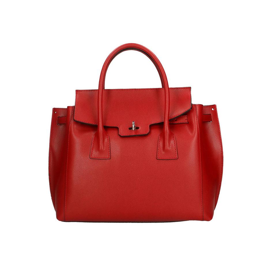 Gave Lux Lederhandtasche mit Bügelverschluss  