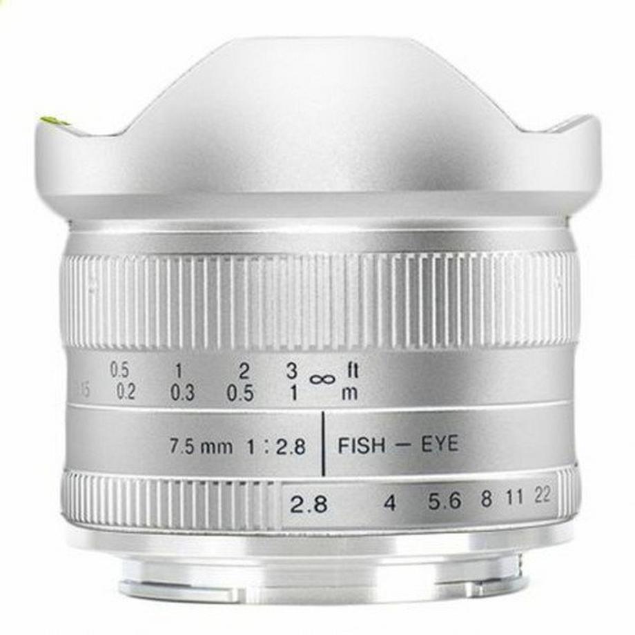 7ARTISANS  7Artisans 7,5 mm f2.8 APS-C (M4 / 3) 