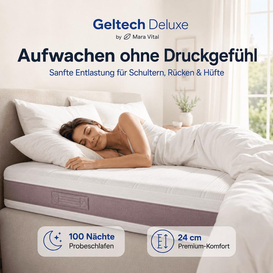 Mara Vital Geltech Deluxe Matelas à couchage latéral  