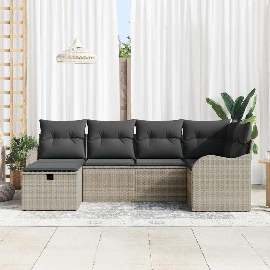 VidaXL Arredamento da Giardino Polyrattan  
