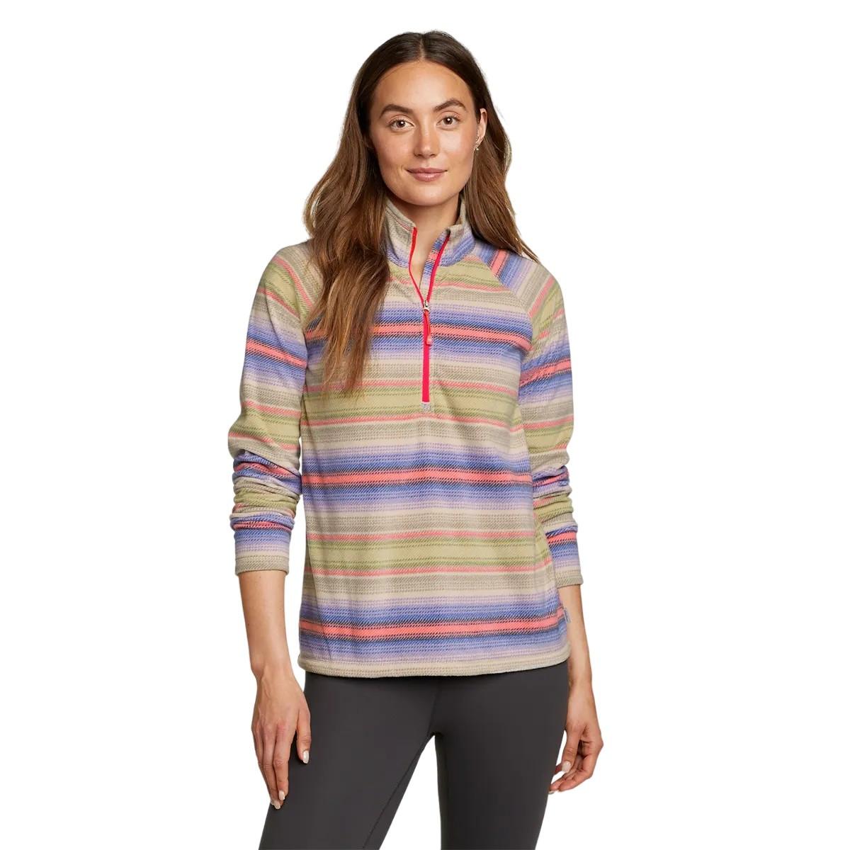 Image of Quest Fleeceoberteil Mit Kurzem Reißverschluss Raglanärmel Unisex Lavendel M