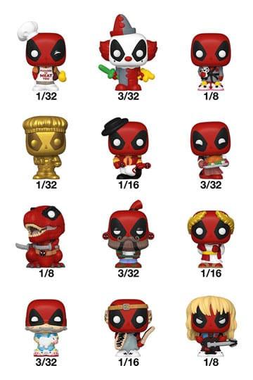 Funko  Deadpool Bitty POP! Vinyl Figuren MarvelMystery Pack 