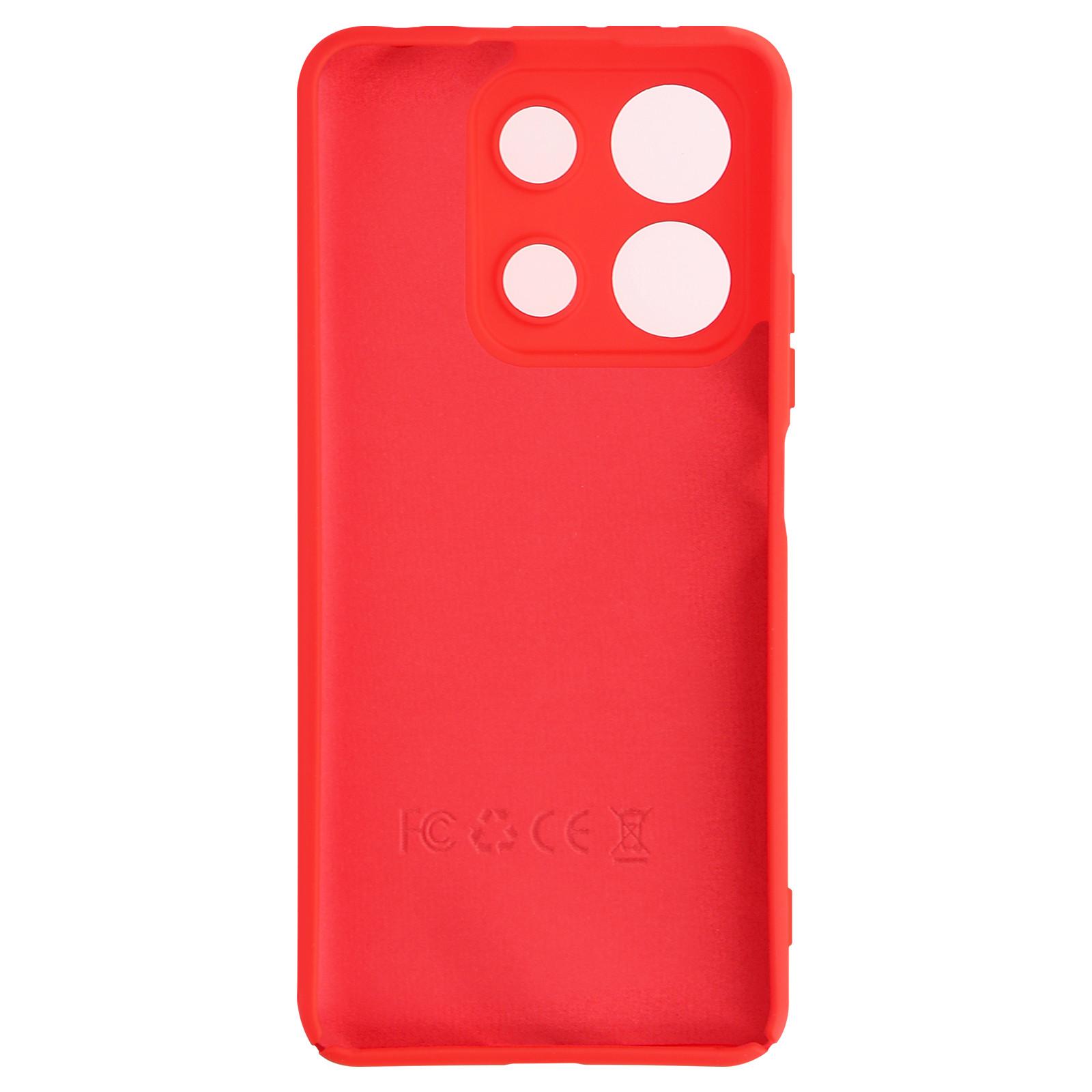 Avizar  Hülle Xiaomi Redmi Note 13 4G Rot 