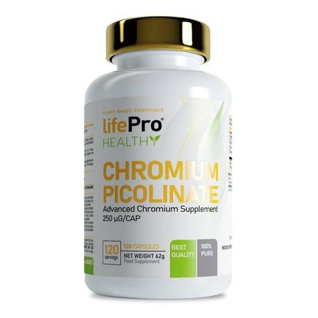 GladiatorFit  Essentials picolinate de chromium 120caps Life Pro 