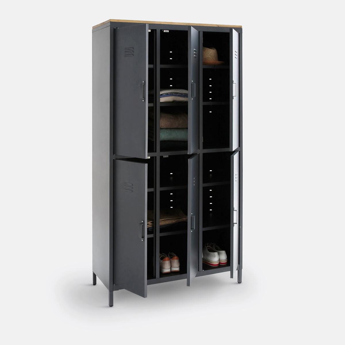 La Redoute Intérieurs Schrank Hiba mit 6 Türen  