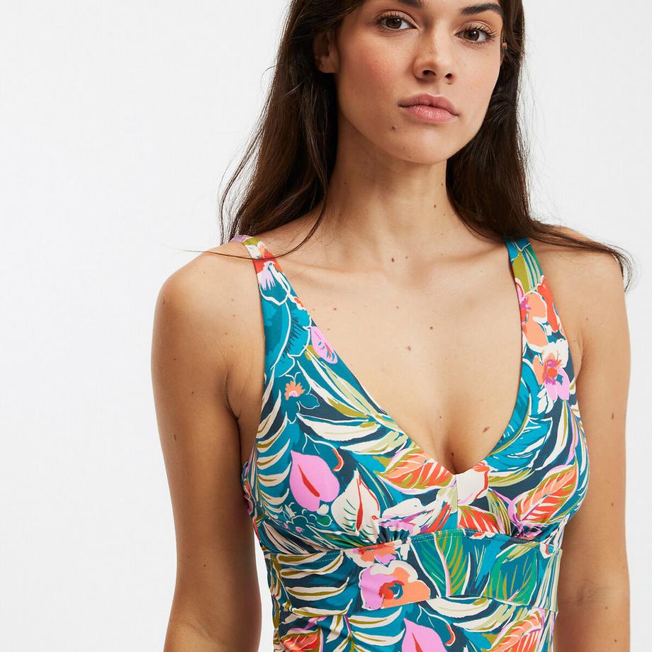 La Redoute Collections Costume da bagno Triangolo Stampa Floreale  