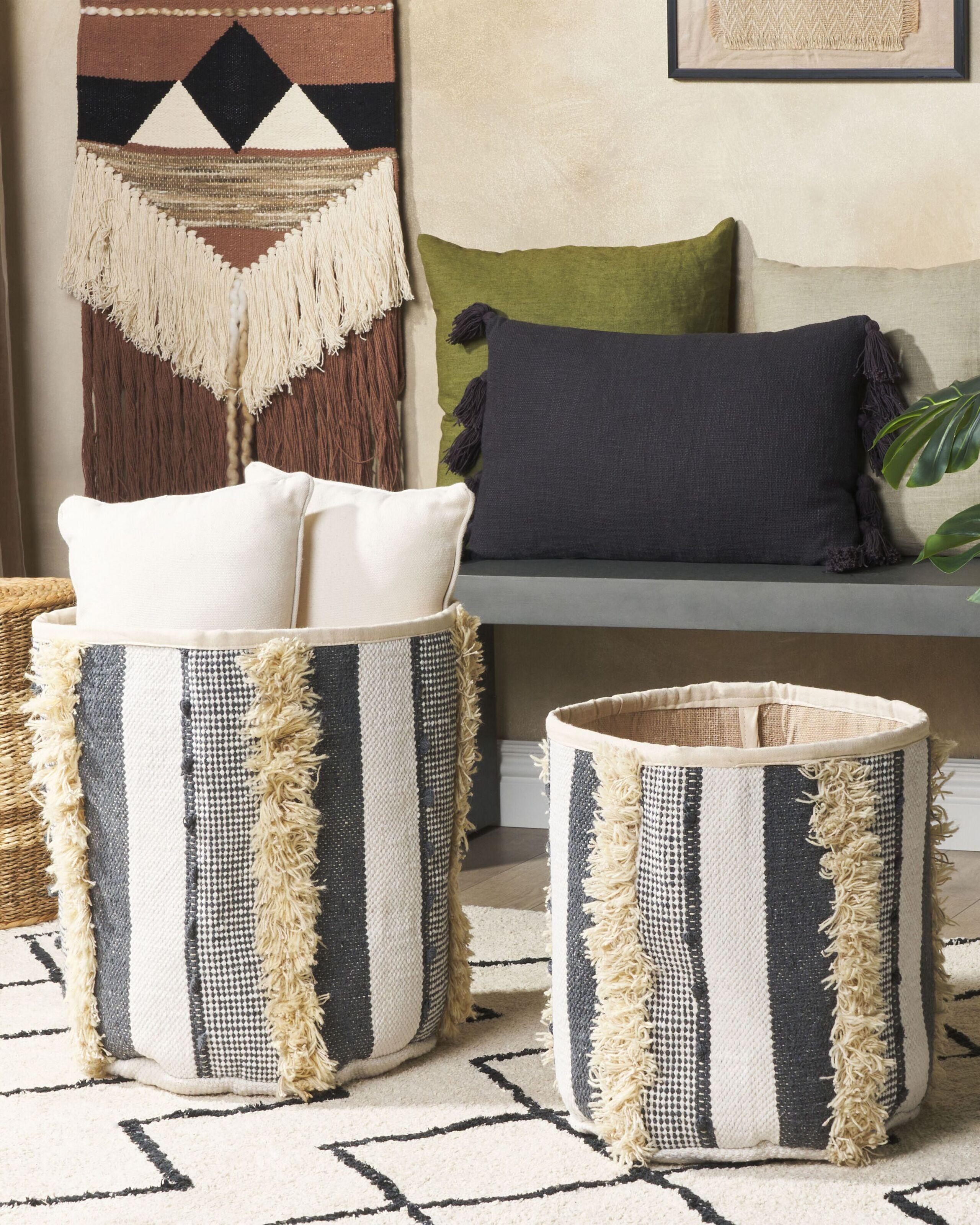 Beliani Korb en Cotone Boho KOTKAI  