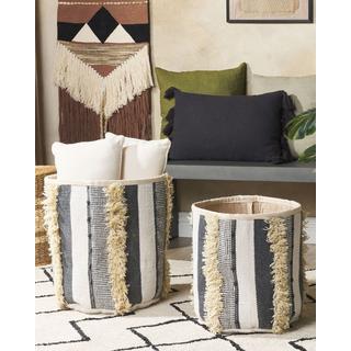 Beliani Korb en Cotone Boho KOTKAI  