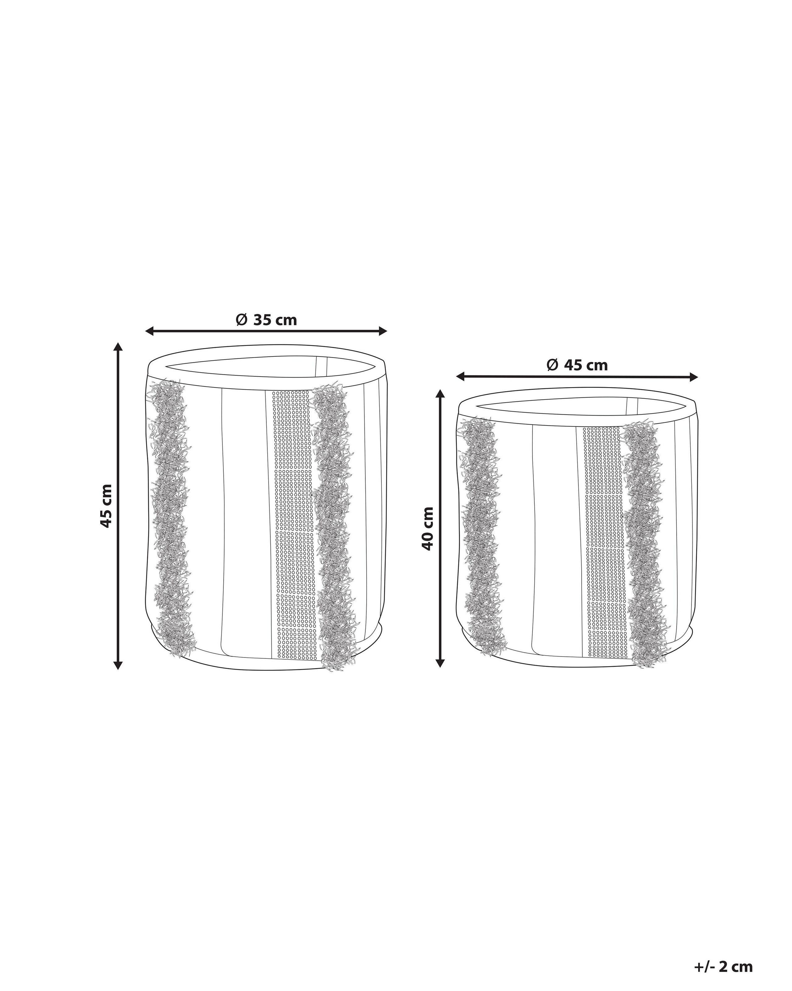 Beliani Korb en Cotone Boho KOTKAI  