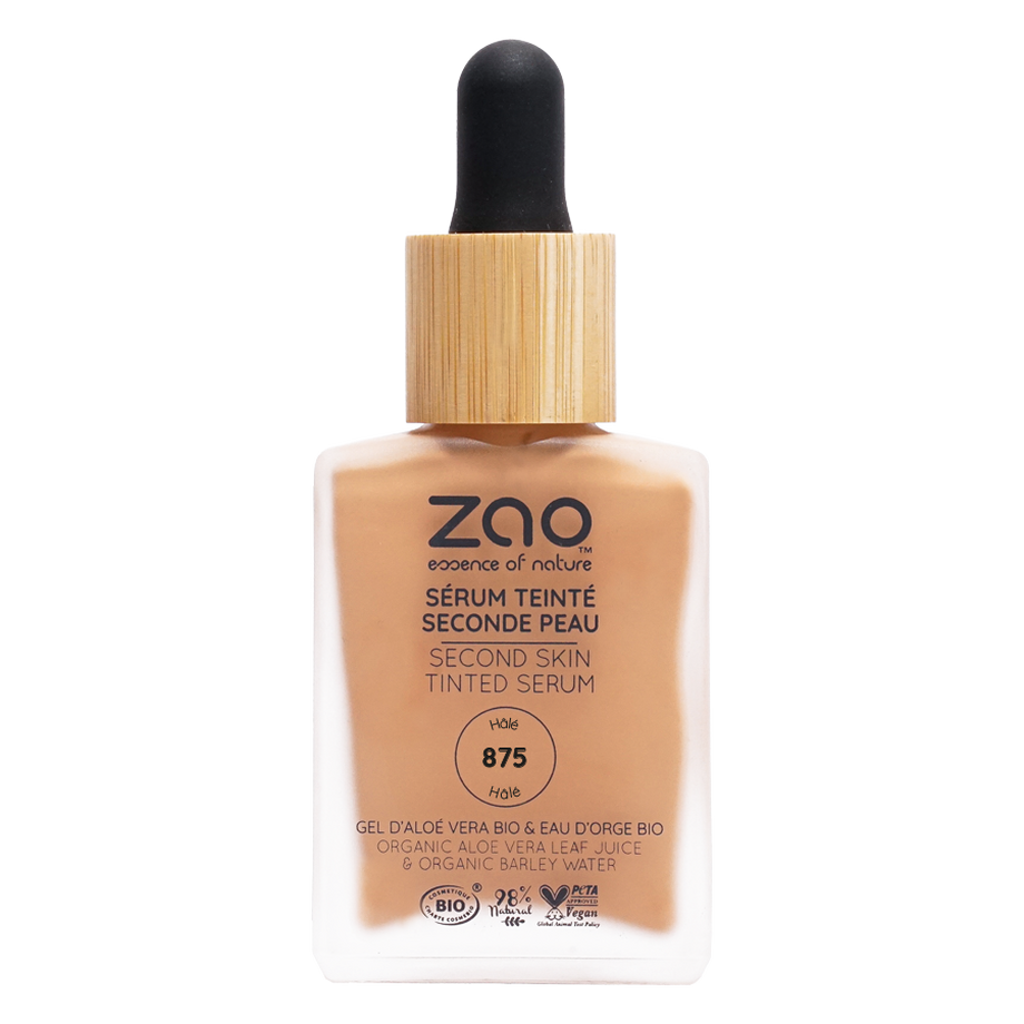 Second skin tinted serum - Bio-zertifiziert, vegan