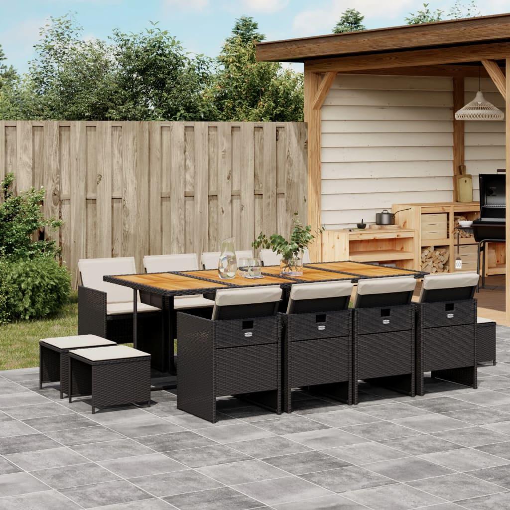 VidaXL Garten essgruppe poly-rattan  