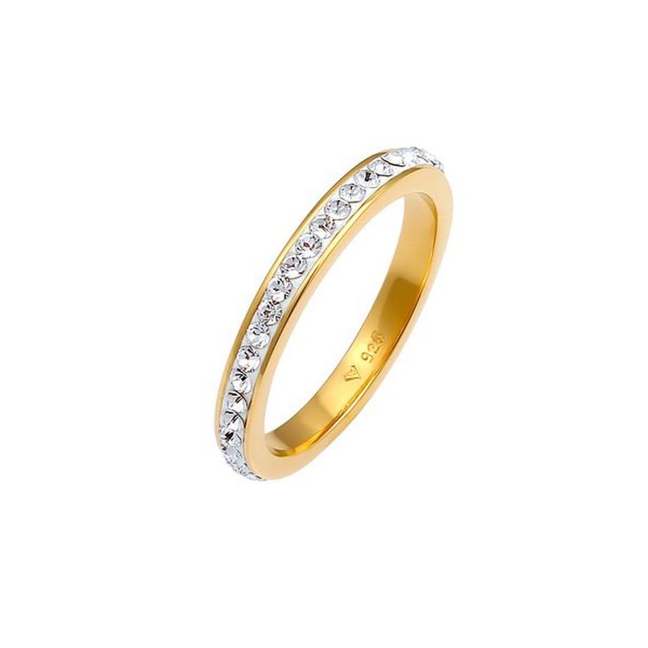 Ring Bandring Kristall Klassisch