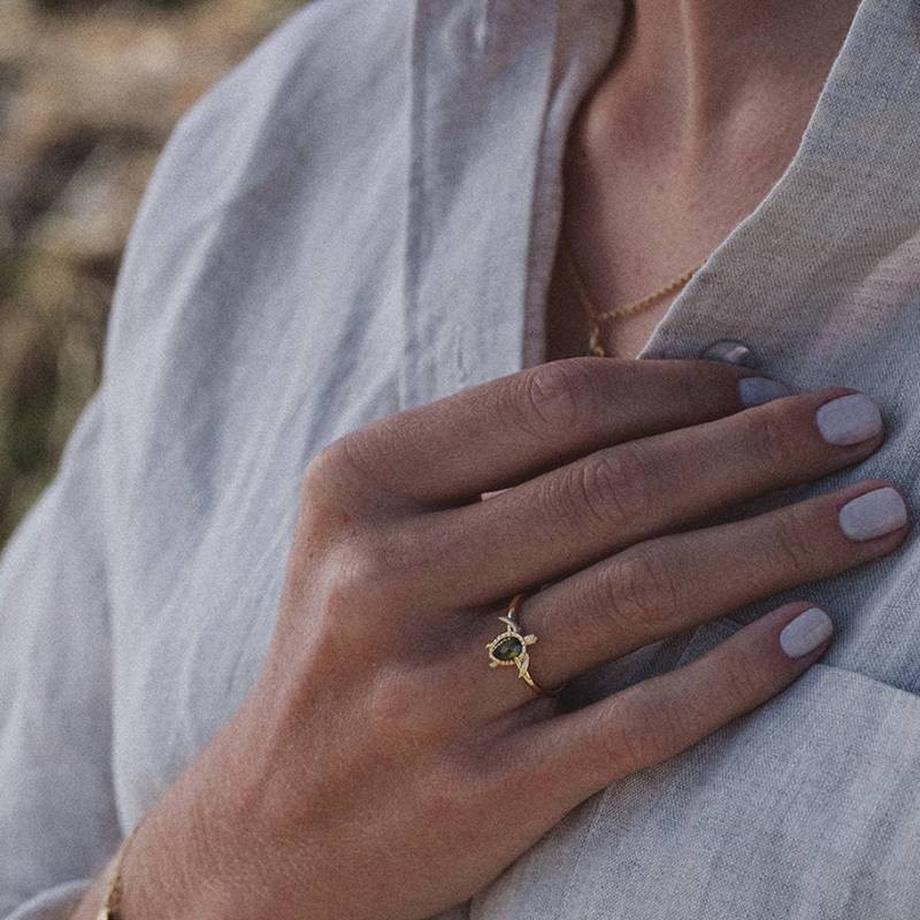 Paul Hewitt  PH-JE-0266-50 Turtle Ring 