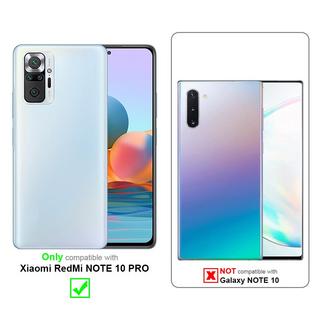 Cadorabo  Housse compatible avec Xiaomi RedMi NOTE 10 PRO - Coque de protection en silicone TPU flexible et avec protection pour appareil photo 