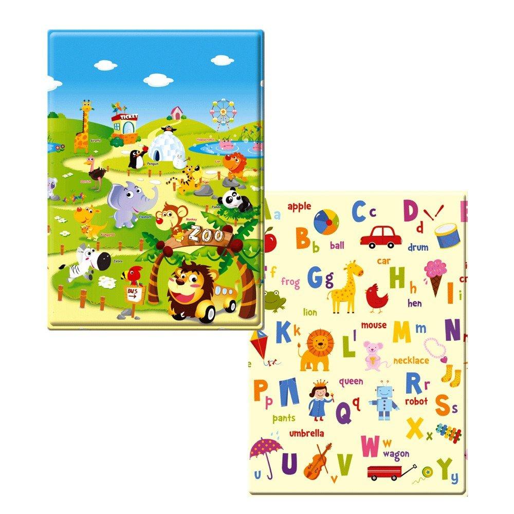 Image of Zoo Mehrfarbig Babyspielmatte Multicolor