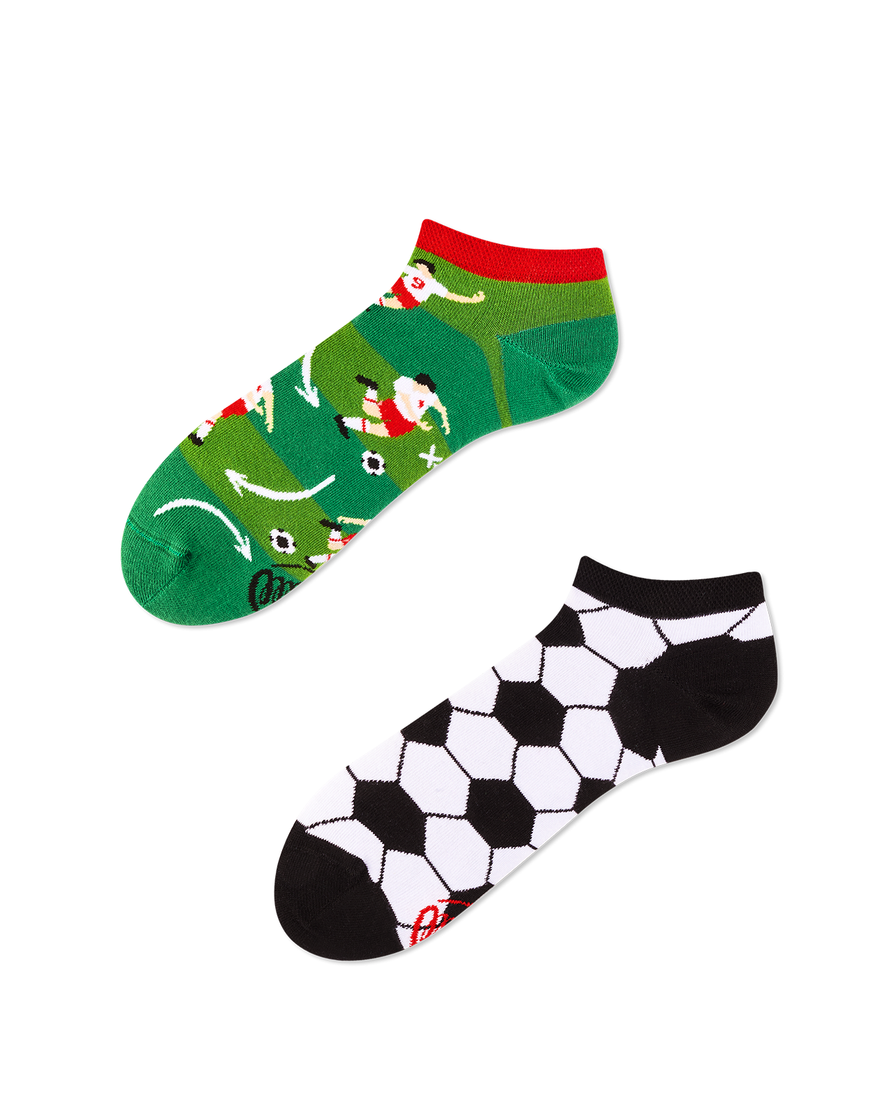 Image of Football Fan Sneakersocks - Herren Multicolor 35-38