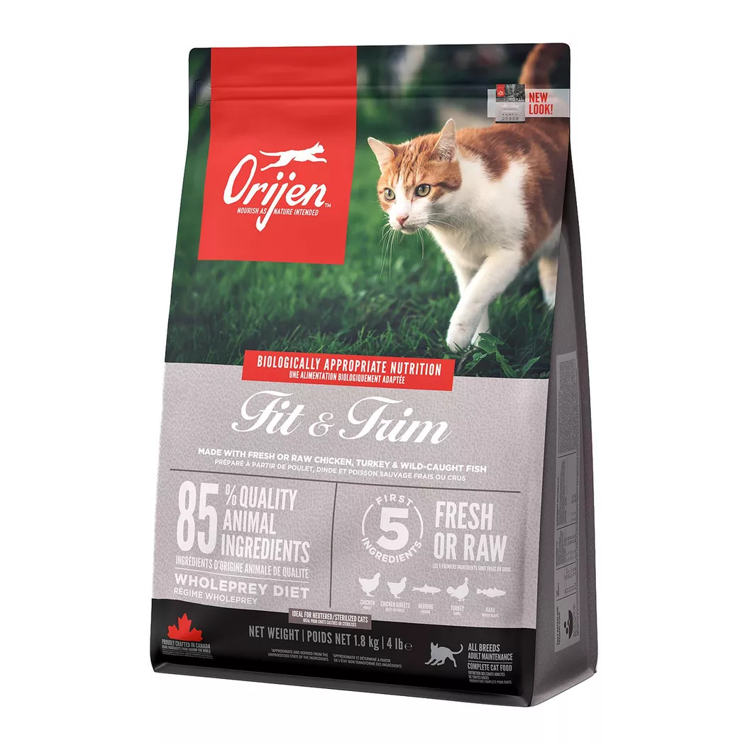 ORIJEN Fit & Trim Cat - Trockenkatzenfutter - 1,8kg