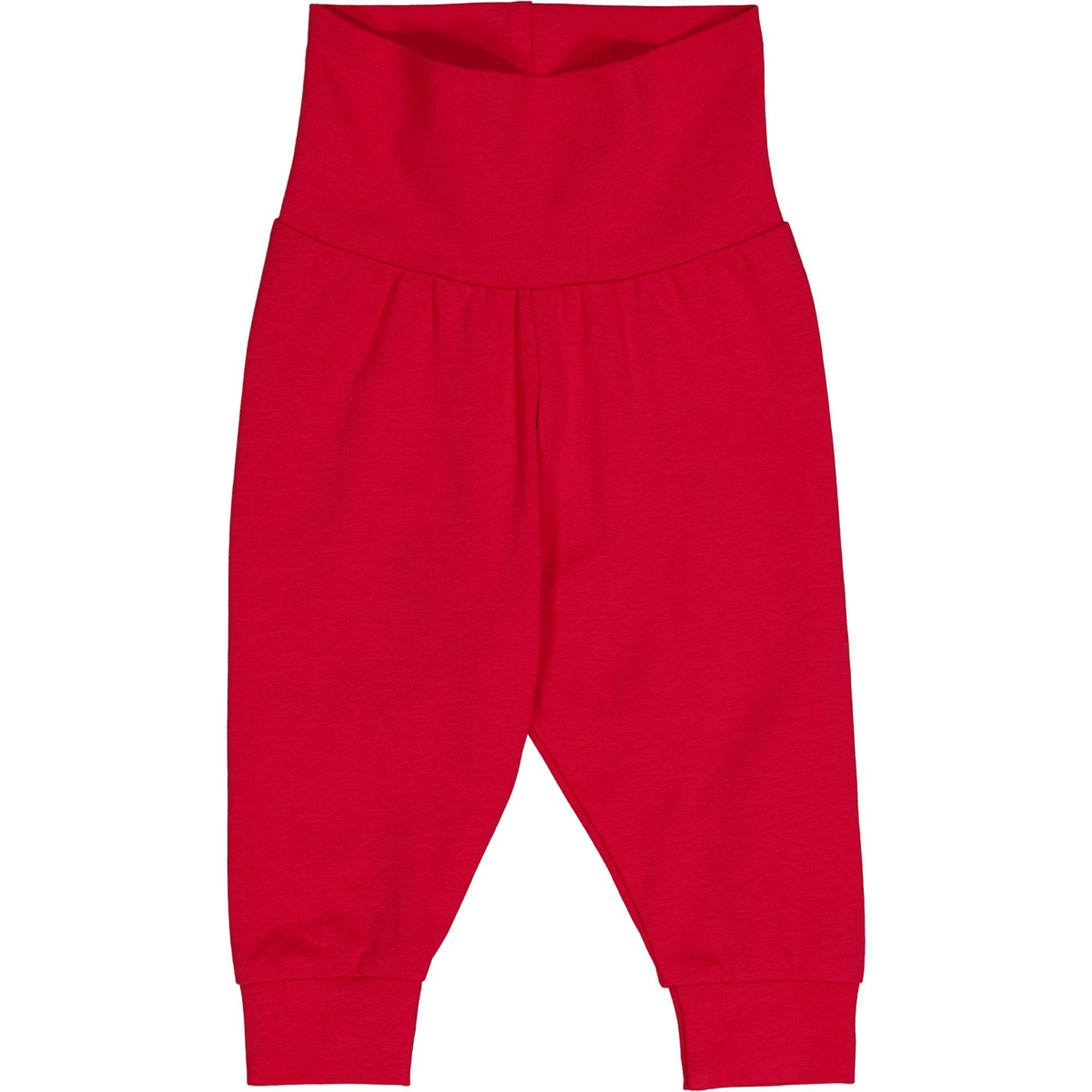 Image of Babyhose Unisex Rot Bunt 74