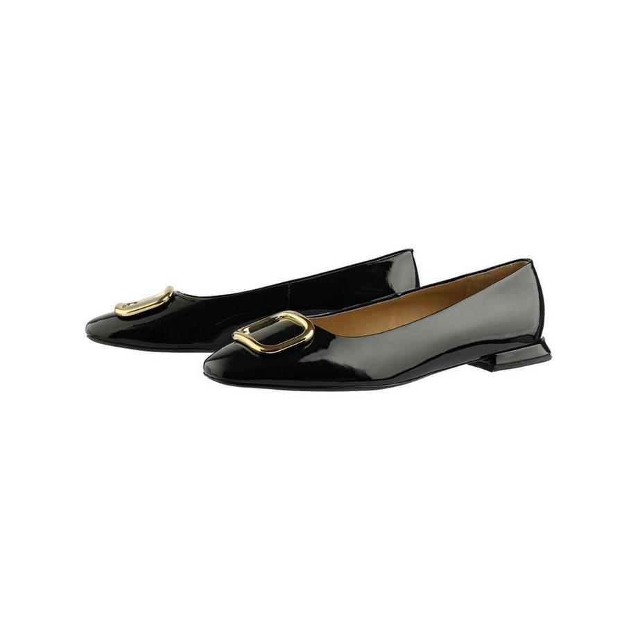 Högl Ballerinas mit goldener Schnalle  