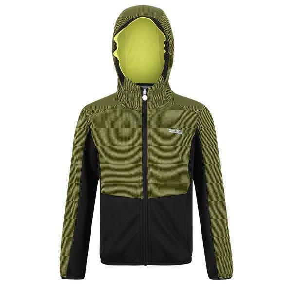 Image of Highton Fleecejacke Durchgehender Reißverschluss Jungen Hellgrün 140