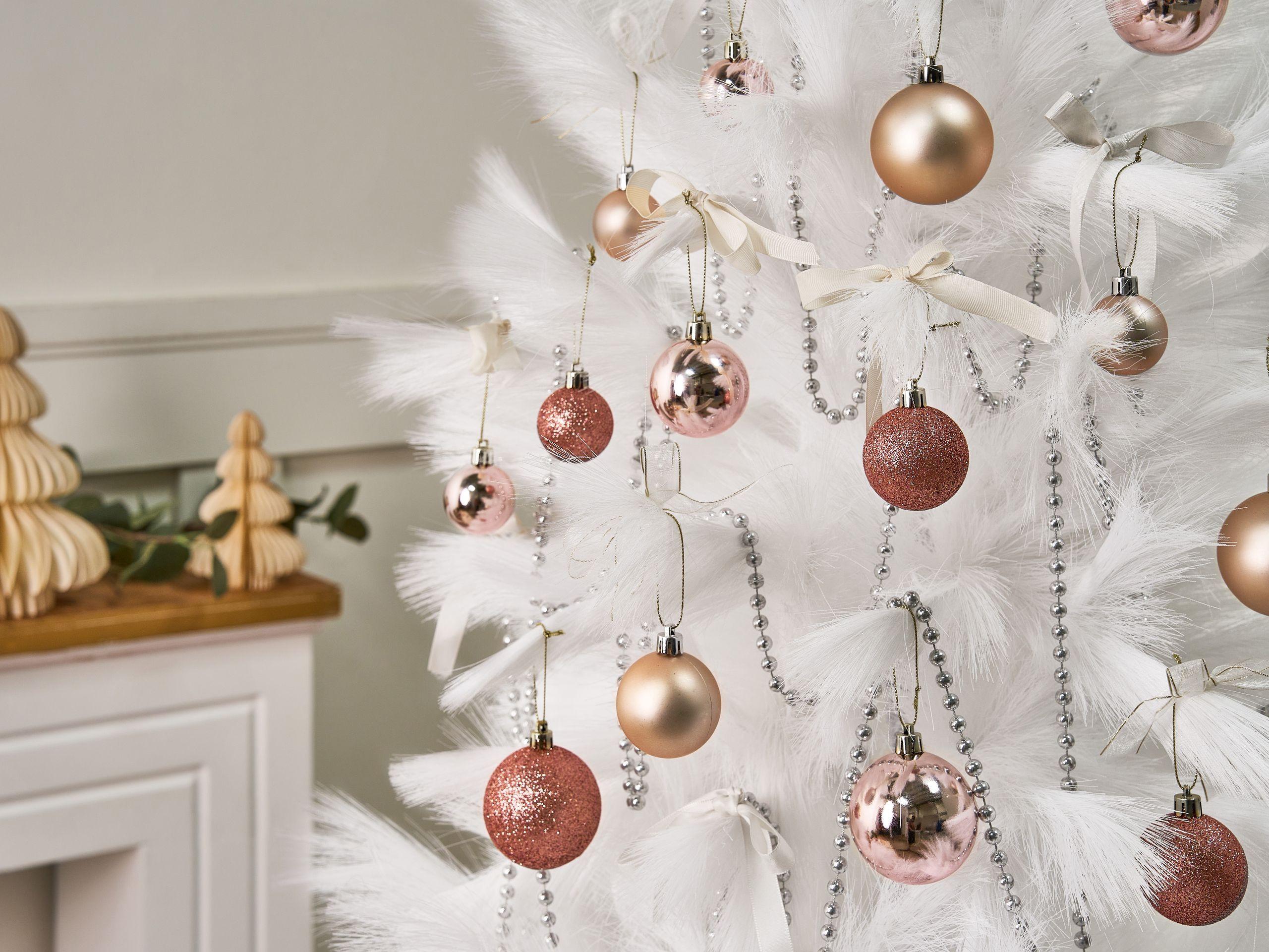 Beliani Lot de 60 boules en Matière synthétique Traditionnel TYIN  