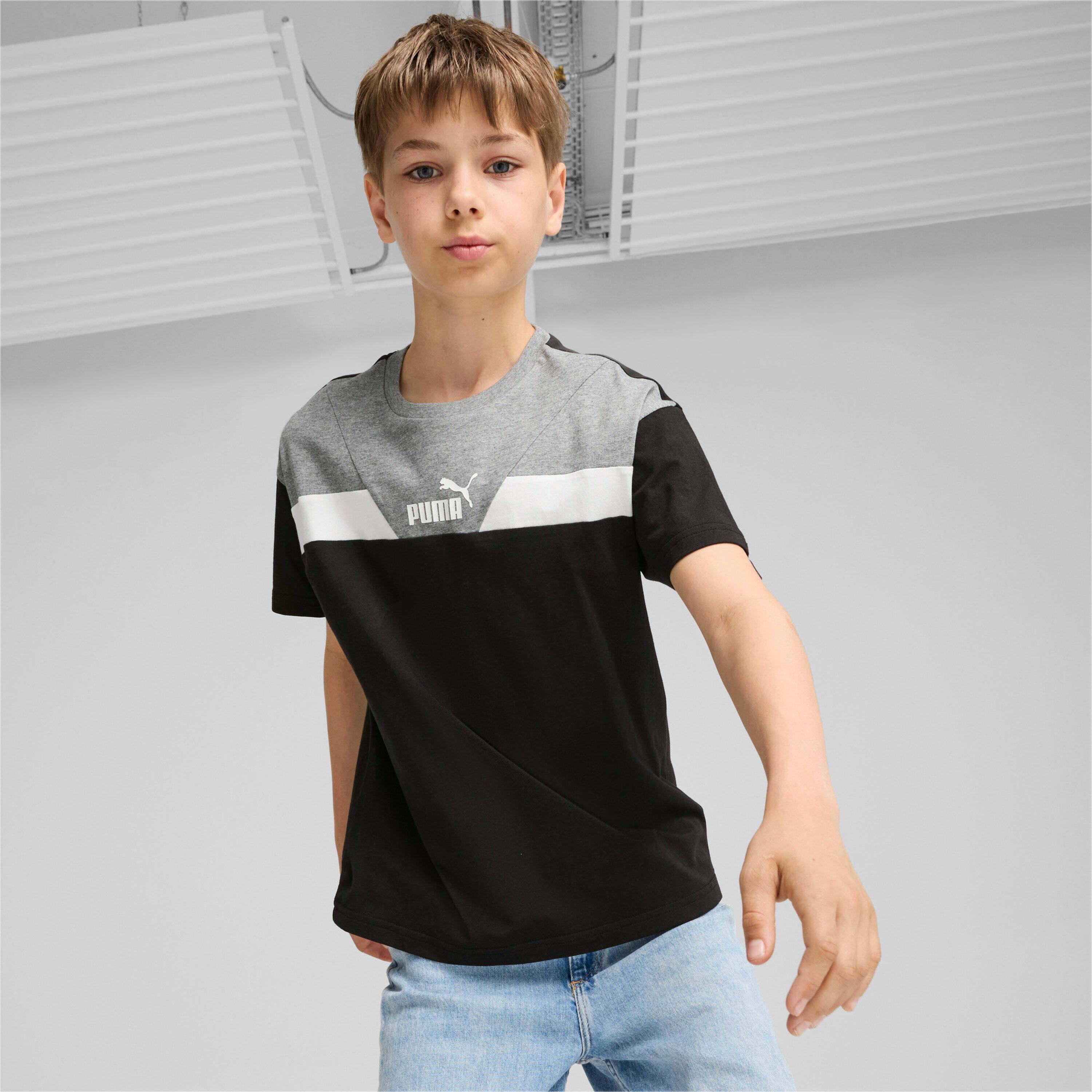 PUMA  t-shirt per bambini power colorblock 