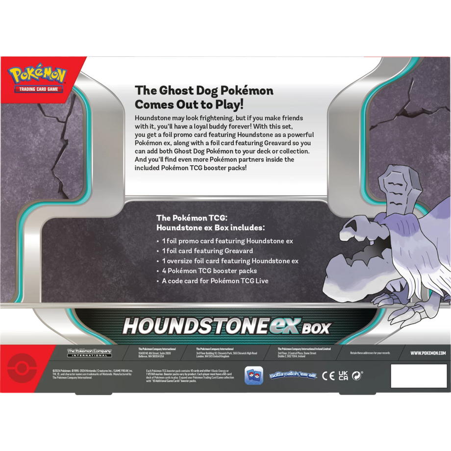 Pokémon  Houndstone ex Collection Box -  EN 