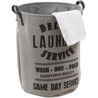 diaqua Wäschekorb Laundry Service hellgrau  