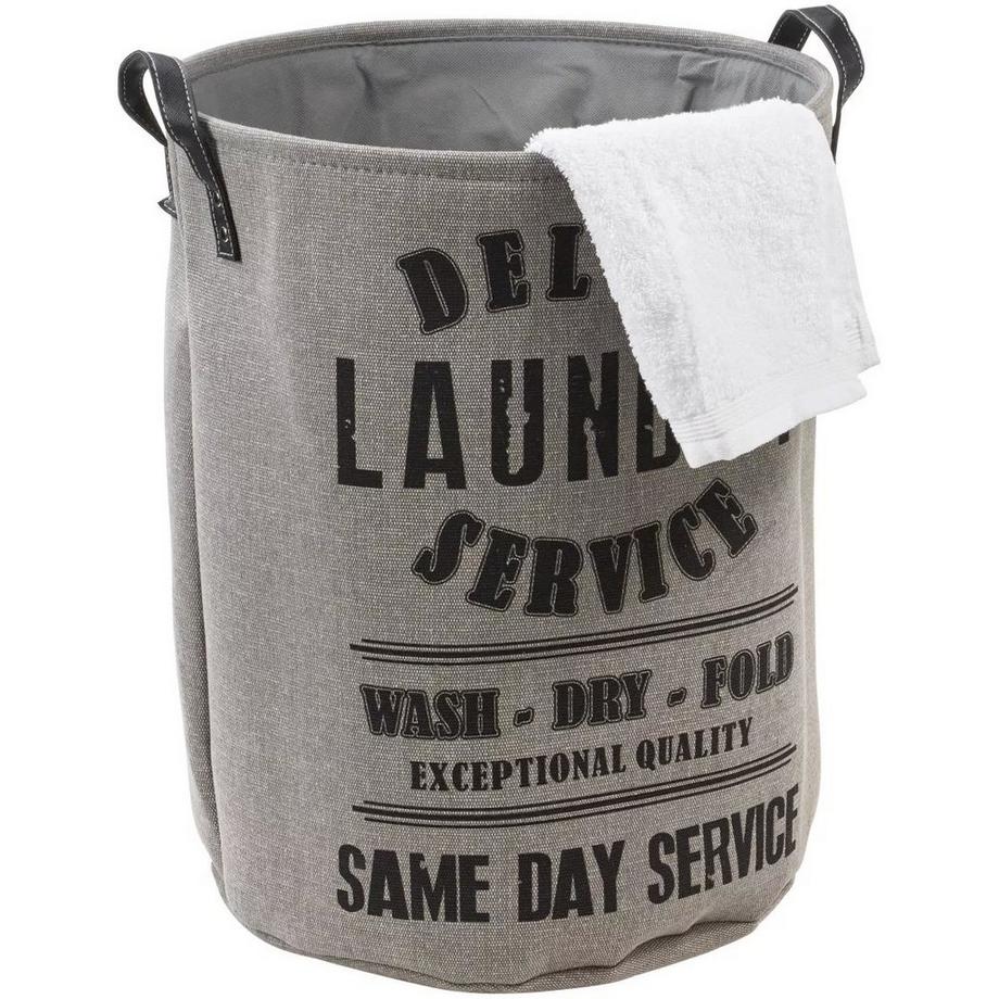 diaqua Wäschekorb Laundry Service hellgrau  