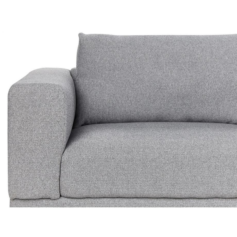 Beliani 3 Sitzer Sofa aus Stoff  NIVALA  