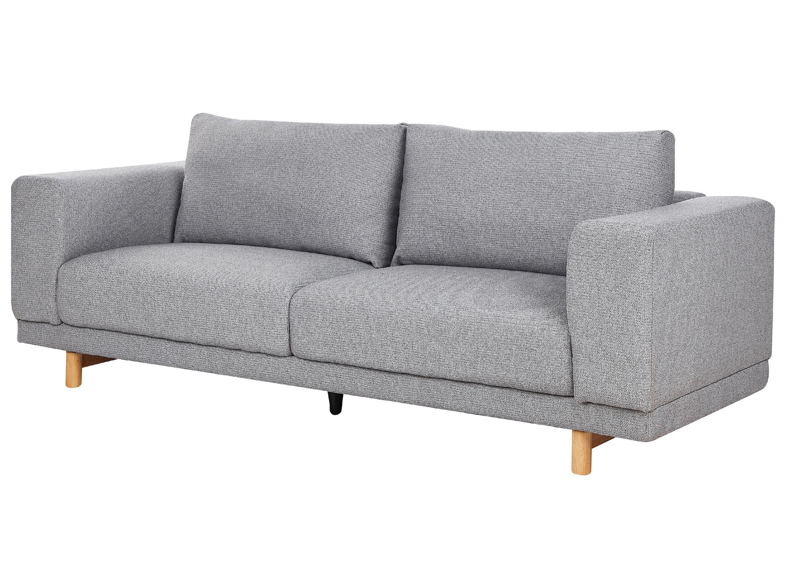 Beliani 3 Sitzer Sofa aus Polyester Modern NIVALA  