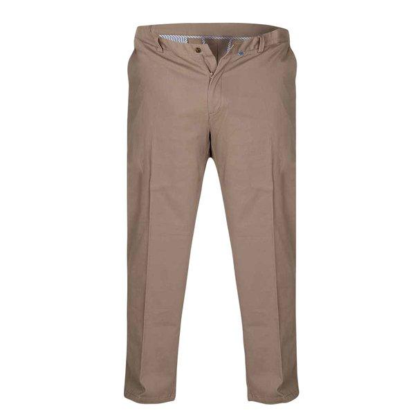 Image of Kingsize Bruno Stretch Chino Hose Herren Beige W52