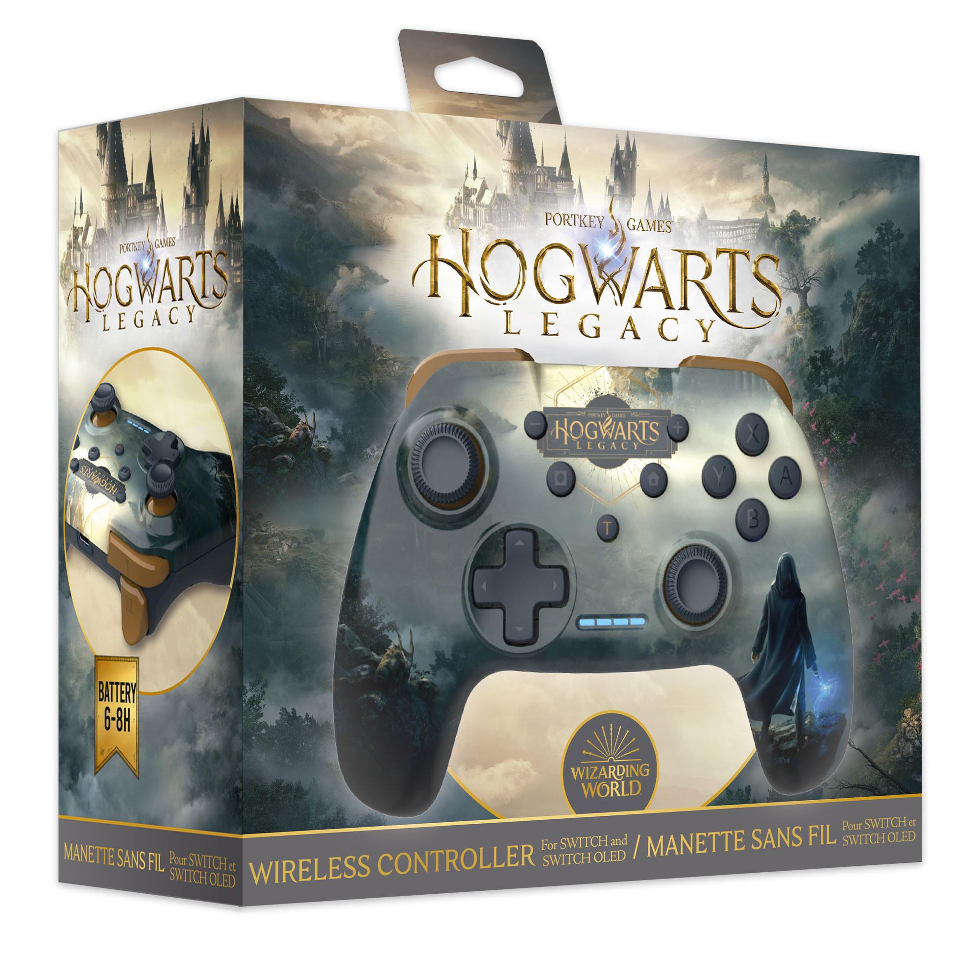 Freaks And Geeks  Switch Wireless Controller 1M Kabel, Hogwarts Legacy, Querformat 