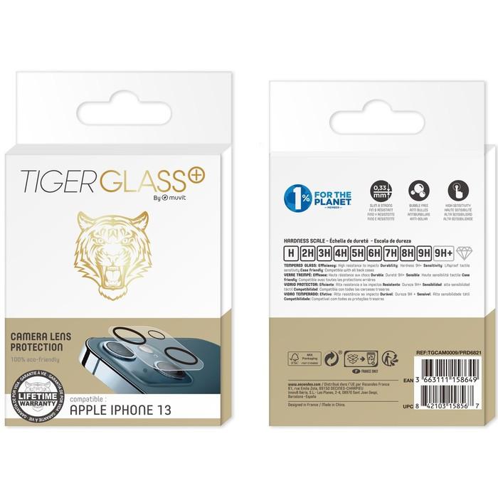 Tiger  Verre caméra pour iPhone 13 