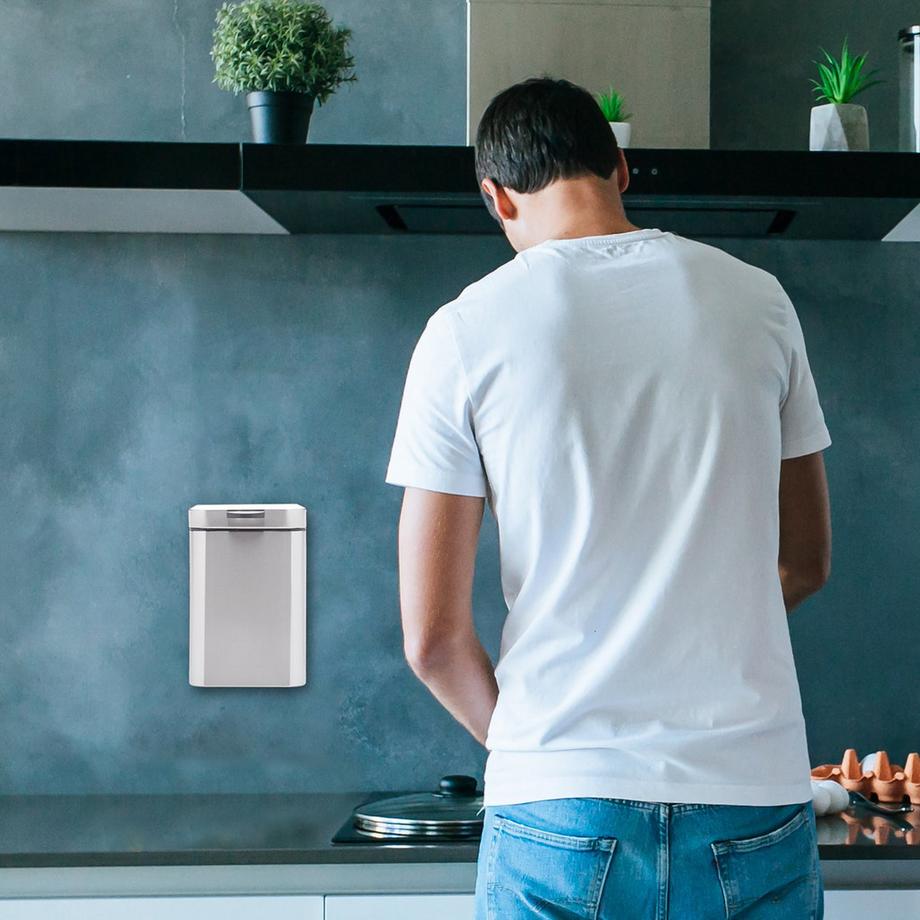 Northix Poubelle de salle de bain murale  