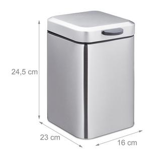 Northix An der Wand montierter Badezimmer-Abfalleimer  