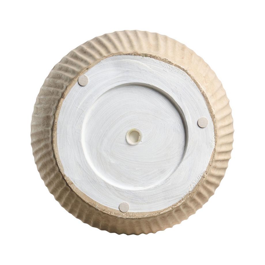 Beliani Vaso per piante en Fibra d'argilla Moderno POROS  