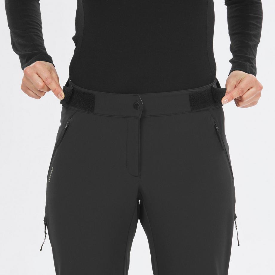 QUECHUA  Pantaloni da trekking donna caldi impermeabili 