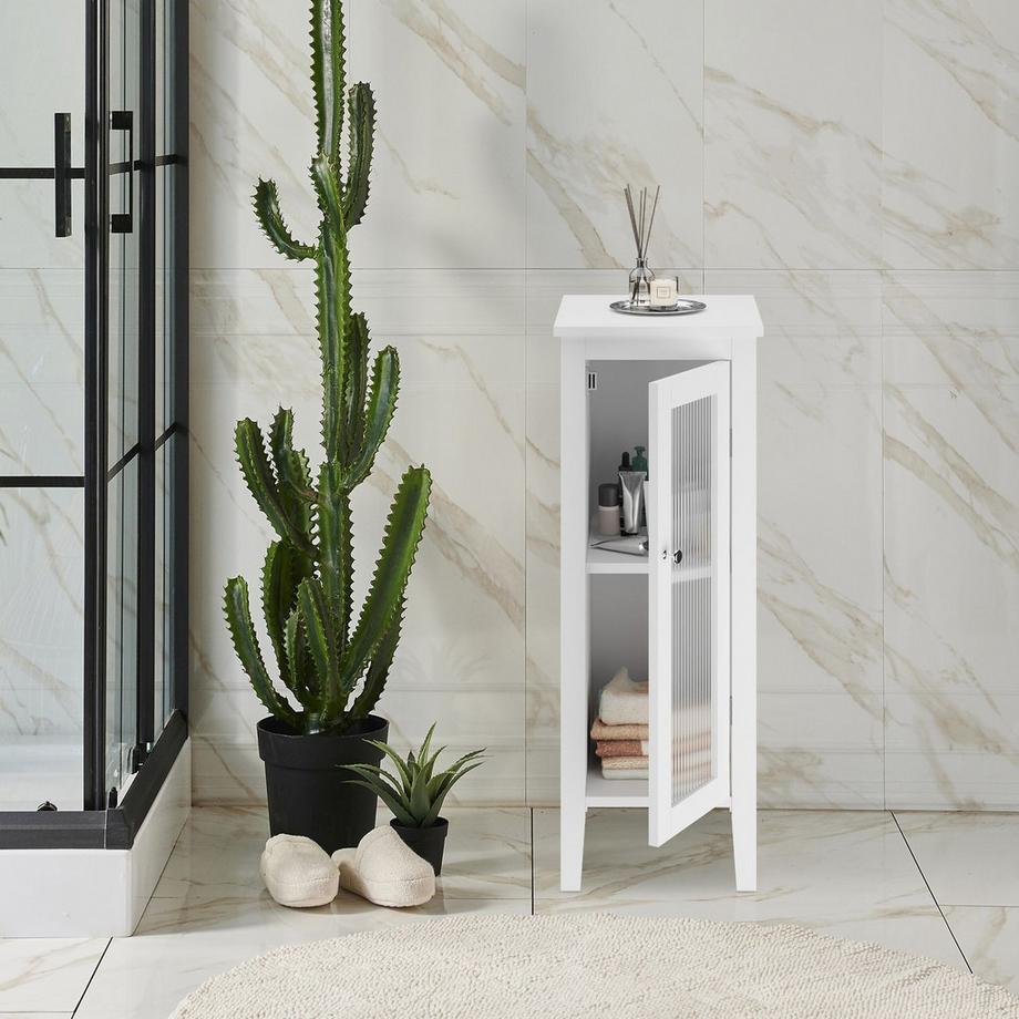 Northix Badezimmerschrank mit 2 Ablagen  