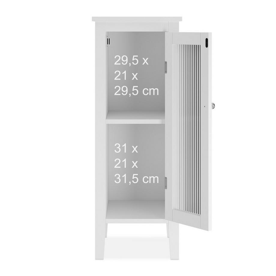 Northix Badezimmerschrank mit 2 Ablagen  