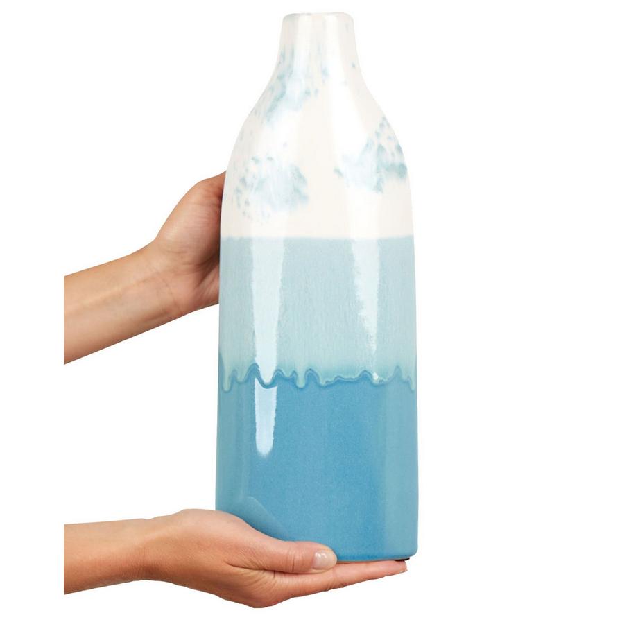 Beliani Vase à fleurs en Grès Scandinave CALLIPOLIS  